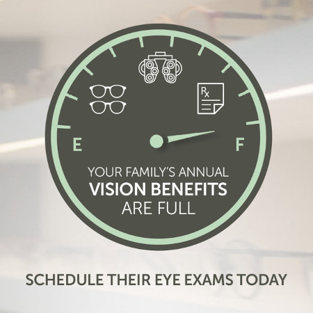 Your Family’s Annual Vision Benefits Are Full icon